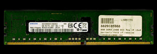 Samsung DDR4 8GB 1Rx8 PC4 2400T RD0 11 DC0 - Serveur - Station de Travail - Reconditionné