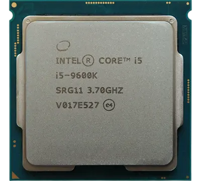 Intel Core i5 9600K 6C/6T 3.7-4.6GHz CPU Processor Socket 1151 Refurbished
