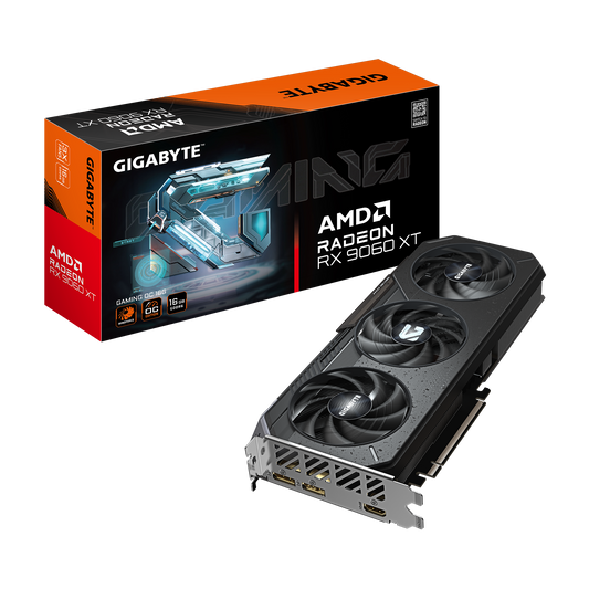 AMD Radeon RX 9060 XT GIGABYTE GAMING OC 16 Go reconditionné