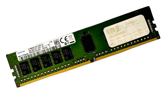 Samsung DDR4 8GB 2Rx8 PC4 2400T RE1 11 DC0 - Server - Workstation - Refurbished