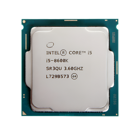 Intel Core i5 8600K 6C/6T 3.6-4.3GHz CPU Processor Socket 1151 Refurbished