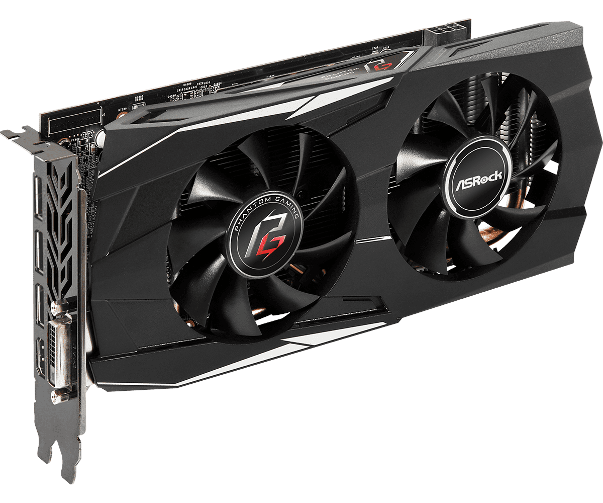 AMD Radeon RX 570 4GB GDDR5 ASROCK PHANTOM GAMING Refurbished